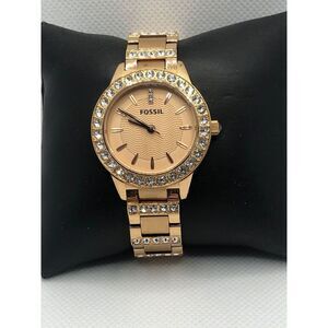 Fossil ES3020 Women Stainless Steel Analog Dial Quartz Genuine Wrist Watch HO279